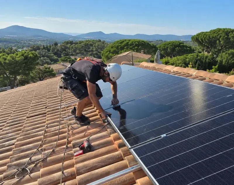 Installateur panneaux solaires Dachstein — pose photovoltaïque sur toiture